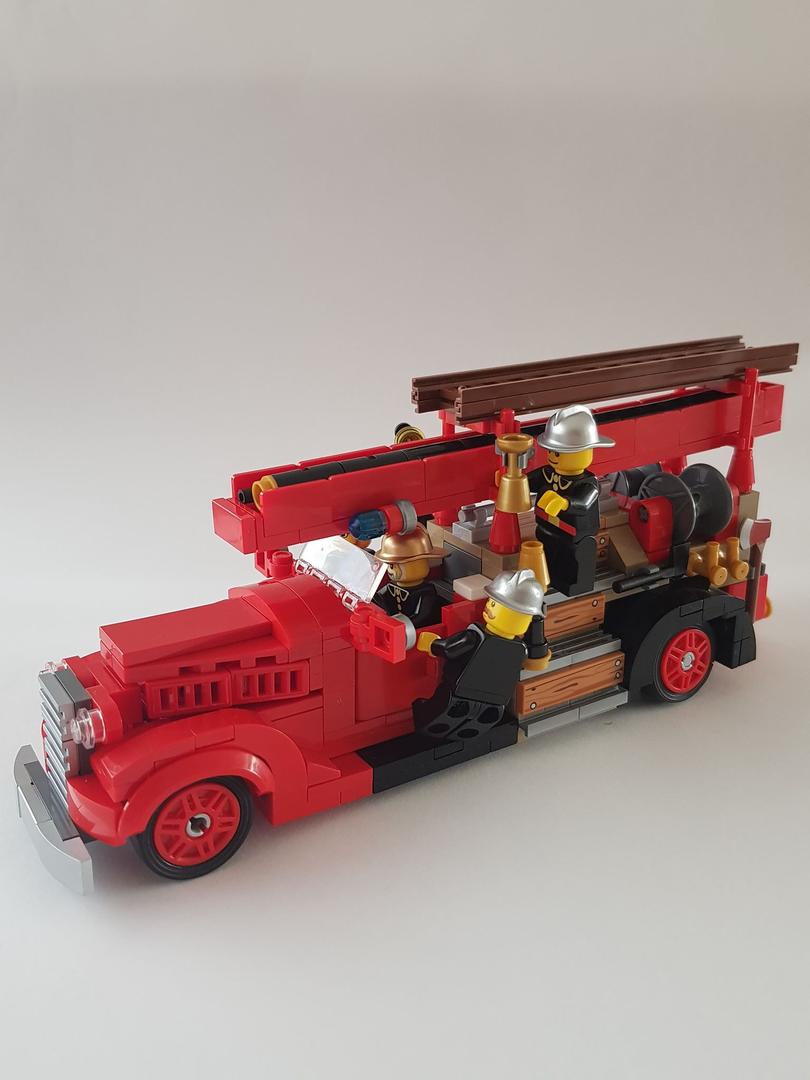 LEGO MOC-35195 Vintage Car - Ford V8-85 Fire Truck (1937) (Cars 2020