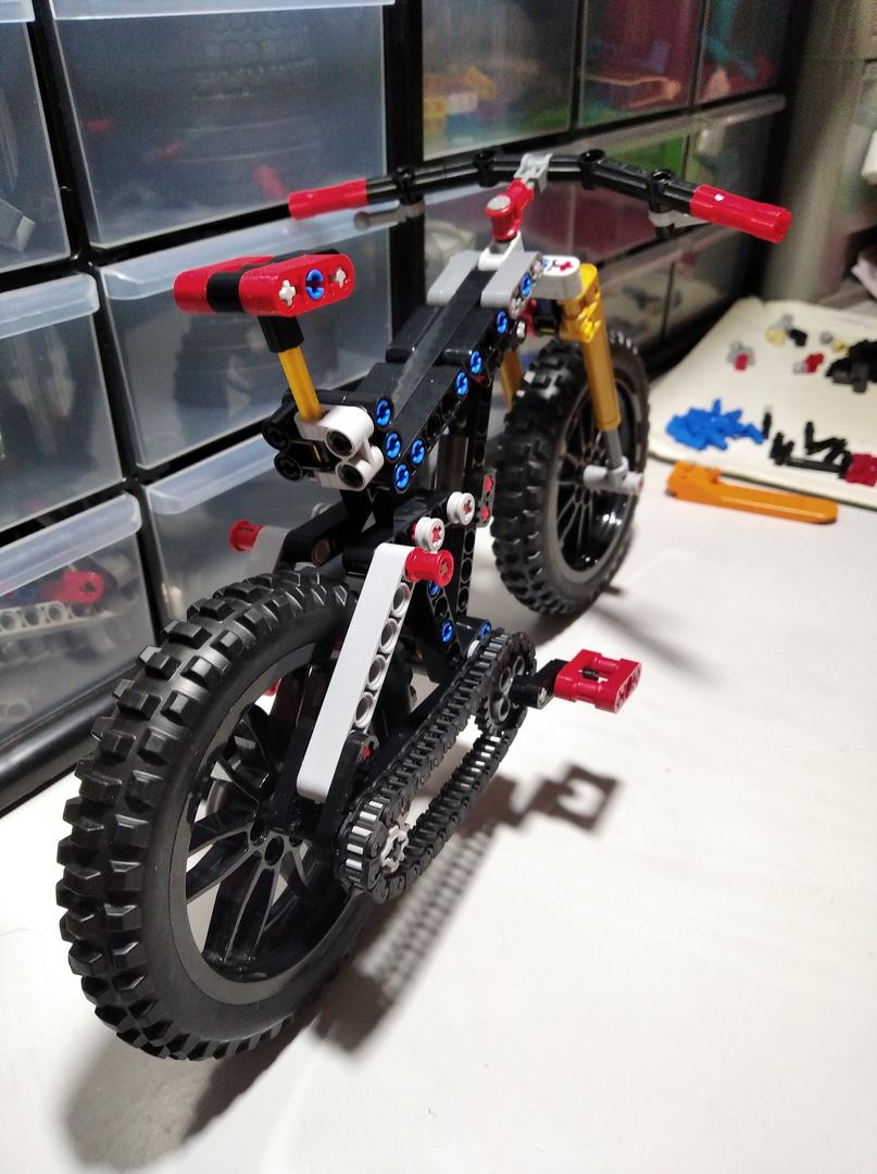 LEGO MOC Mountain Bike 4in1 by msilveira Rebrickable