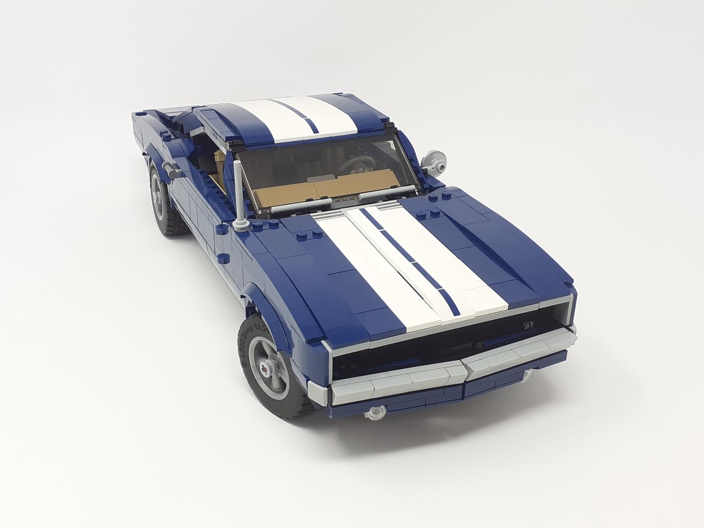 LEGO MOC 10265 (2in1) Muscle Car and Pickup Truck (MC68/MC 3100) by