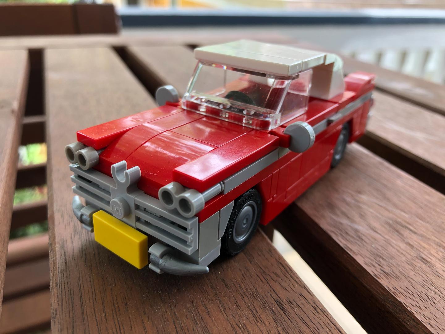 LEGO MOC Vintage Car "Christine" by De_Marco Rebrickable Build with