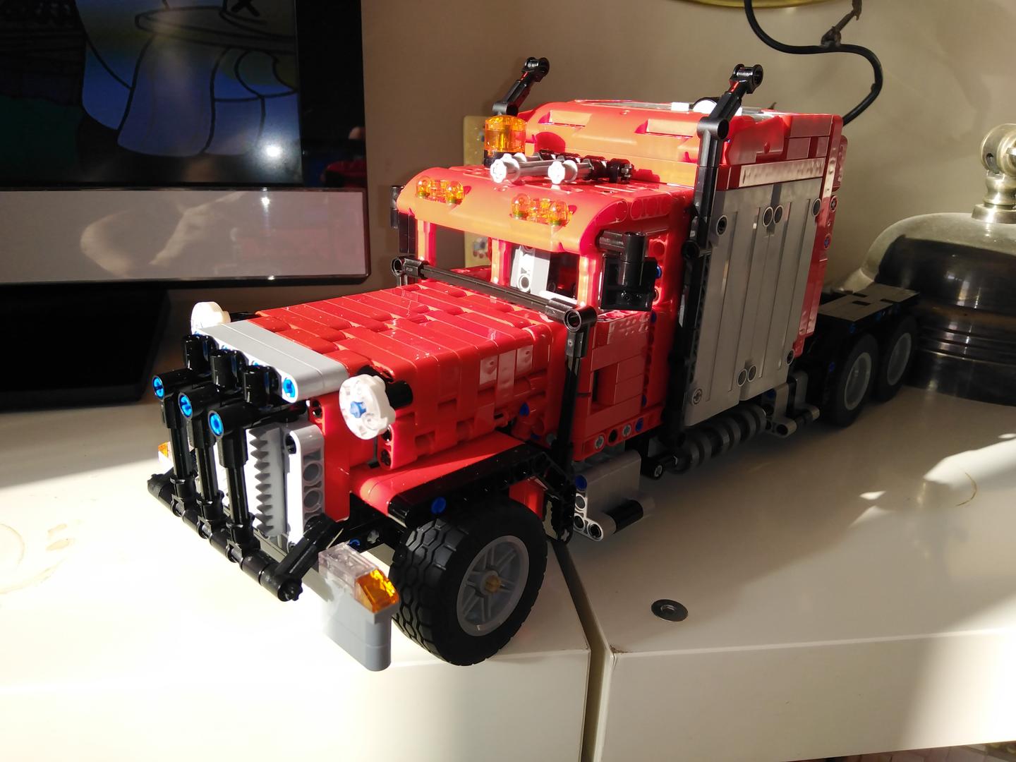 LEGO MOC 379 Peterbilt Truck by Steelman14a Rebrickable