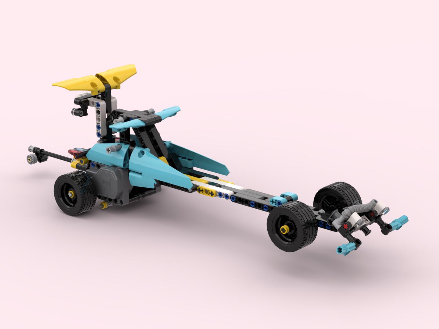 lego top fuel dragster