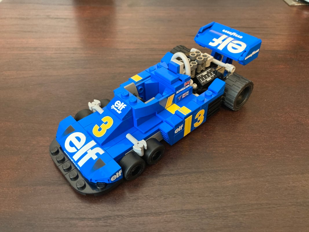 LEGO MOC-42920 Tyrrell P34 - scale 1:27 (Speed Champions 2019 ...