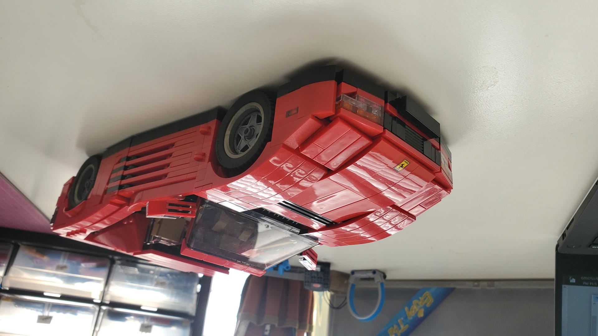 Ferrari testarossa lego