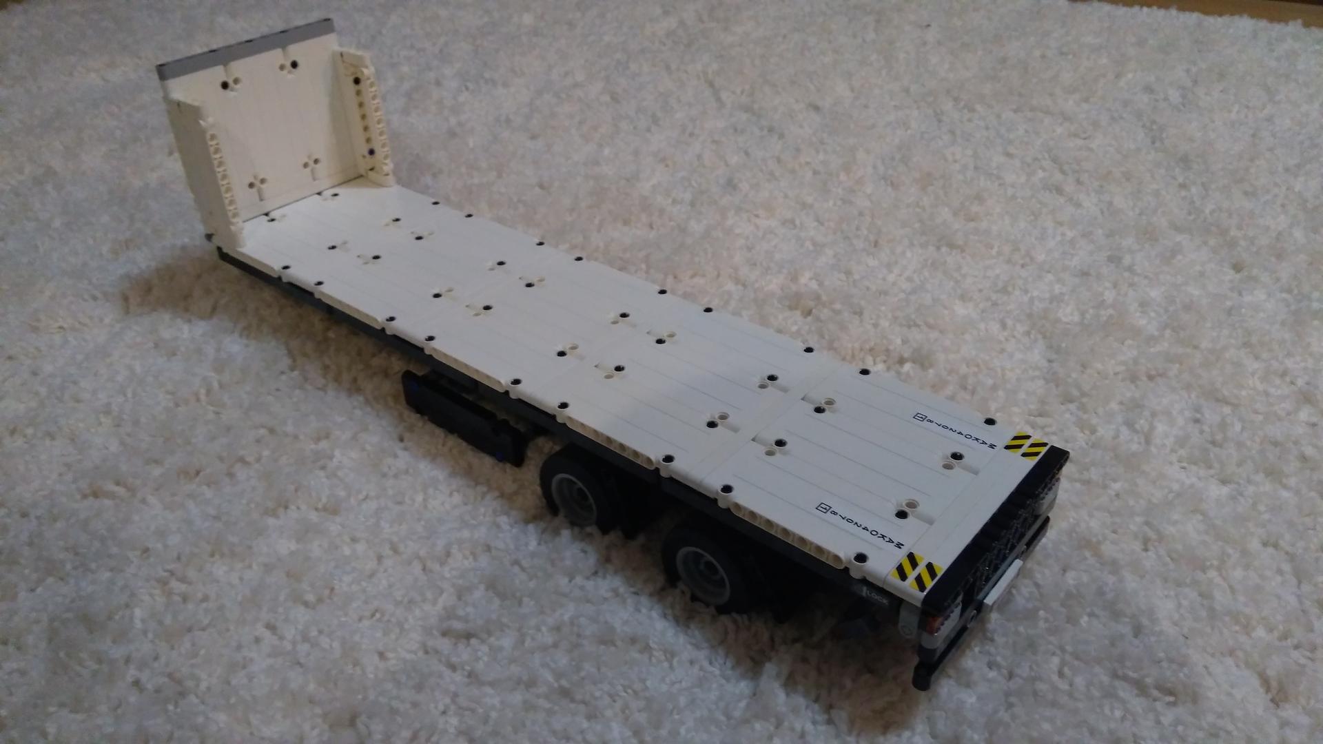 LEGO MOC 42078 Flatbed Trailer by M_longer Rebrickable Build with LEGO
