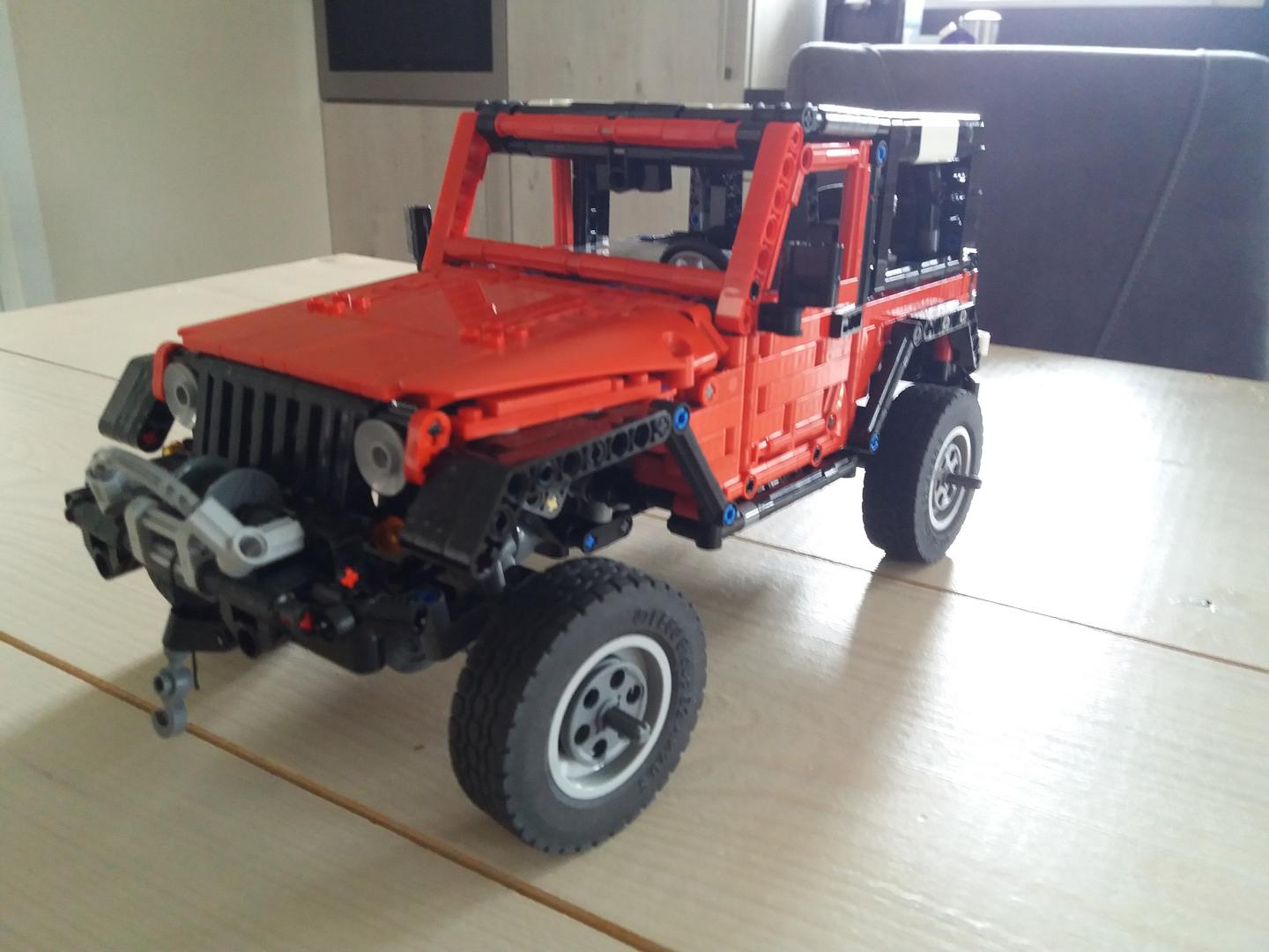 LEGO MOC Jeep Wrangler by Madoca1977 Rebrickable Build with LEGO