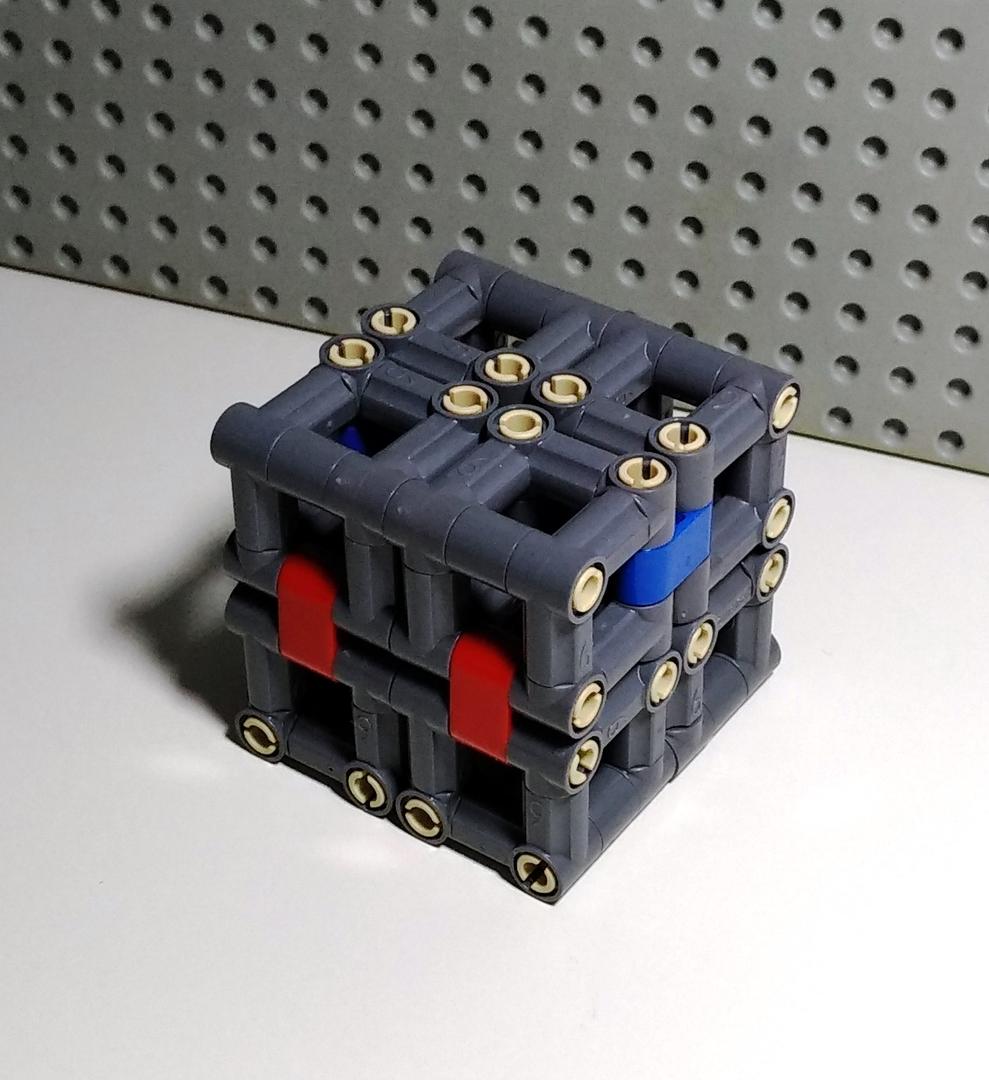 LEGO MOC Large Magic Folding Cube (Fidget Toy) by slfroden