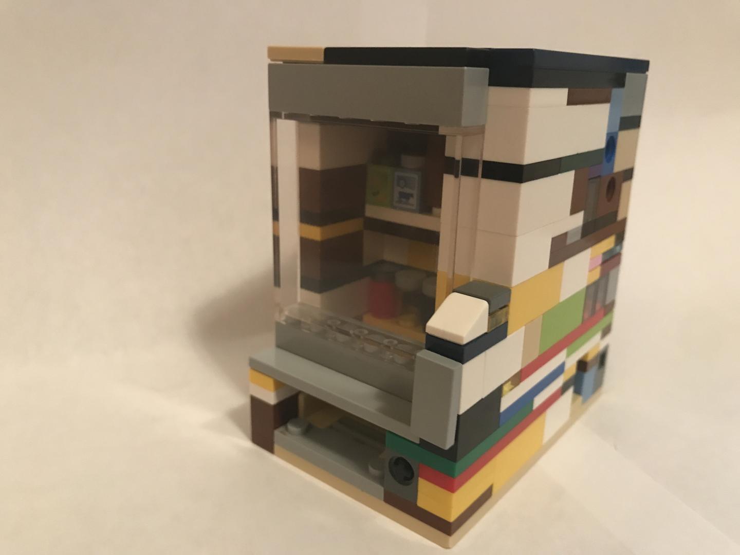 LEGO MOC Vending Machine (a level 7 puzzle box) by cheat3 puzzles Rebrickable Build with LEGO