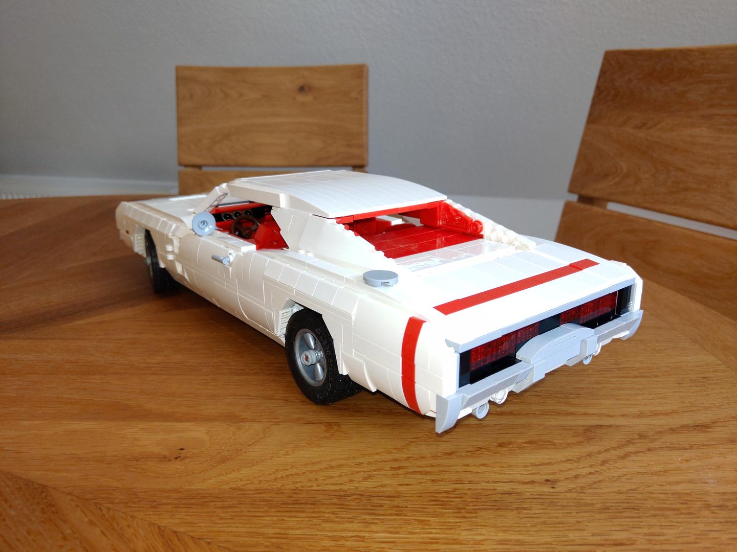 LEGO MOC Dodge Charger 1969 by Jeka_Jackson Rebrickable Build with LEGO