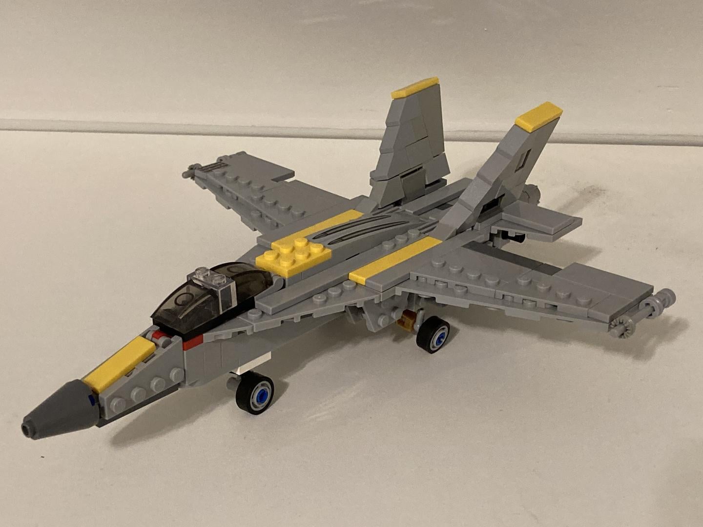 LEGO MOC F/A18F Super Hornet Microfig Scale by JustOneMoreBrick ...