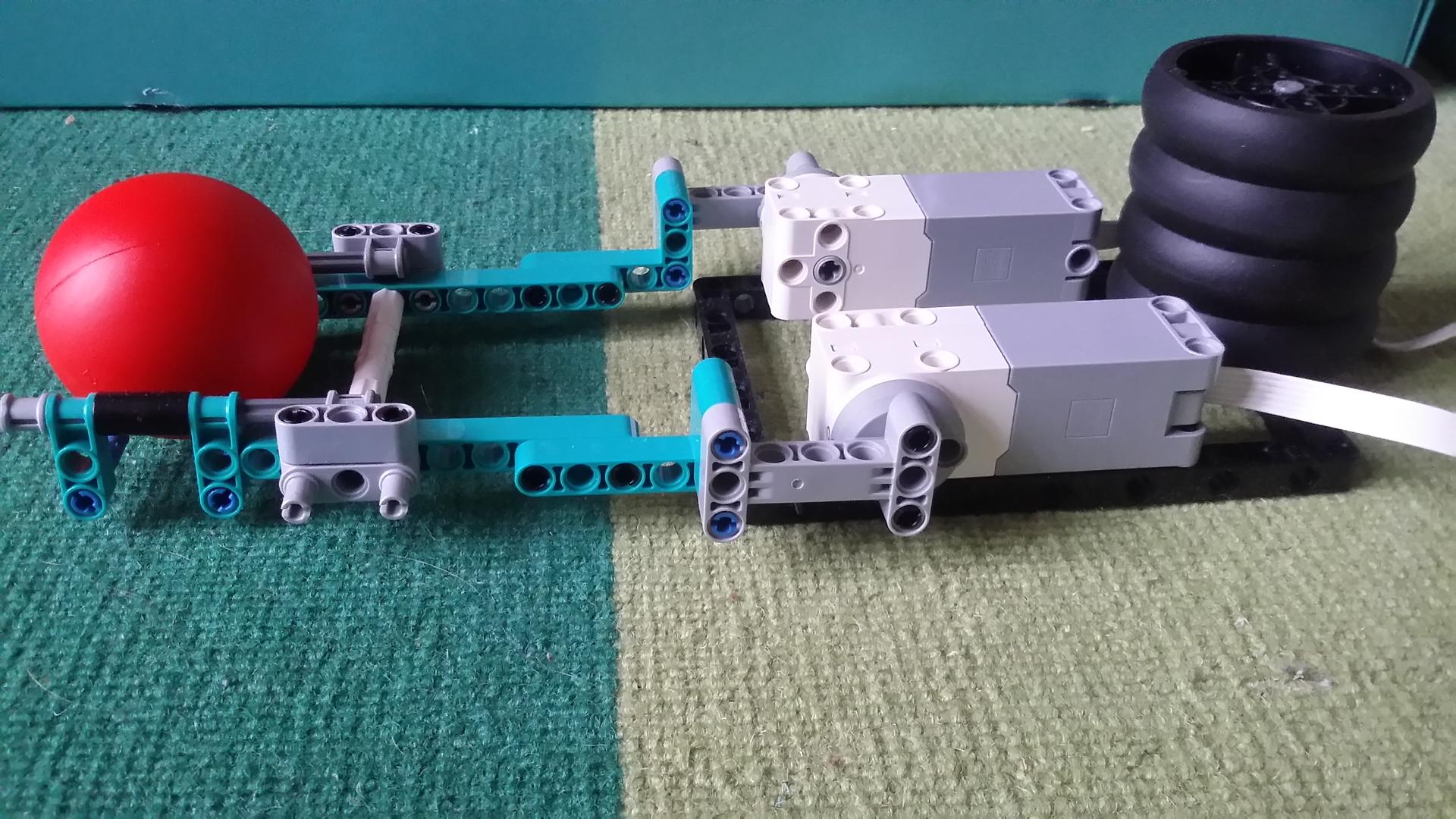 LEGO MOC Ball launcher by Worm65 Rebrickable Build with LEGO