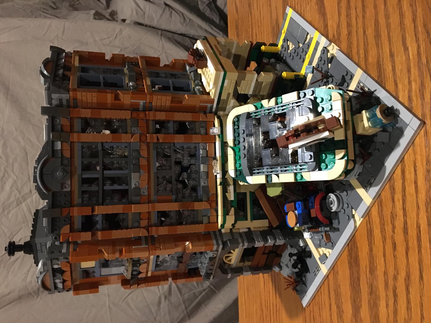 LEGO MOC Corner Garage Apocalypse Version by SugarBricks