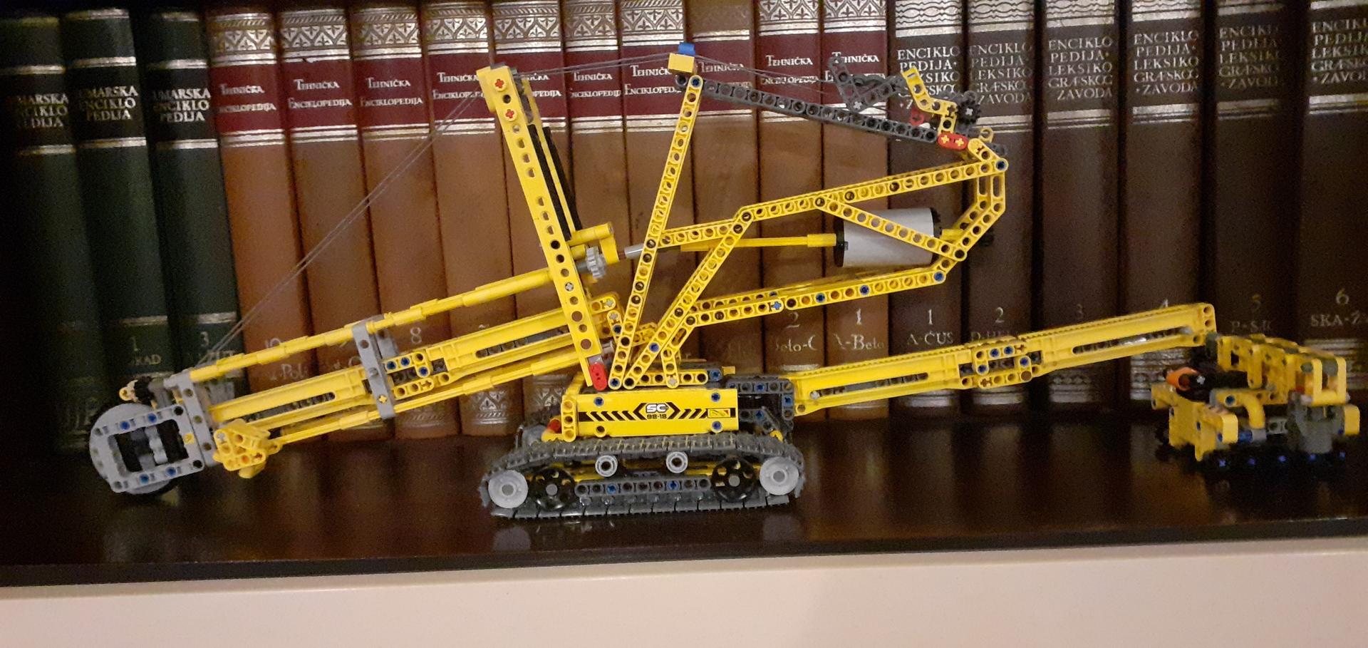 LEGO MOC 42097 Alternative Model Bucket Wheel Excavator by Popider