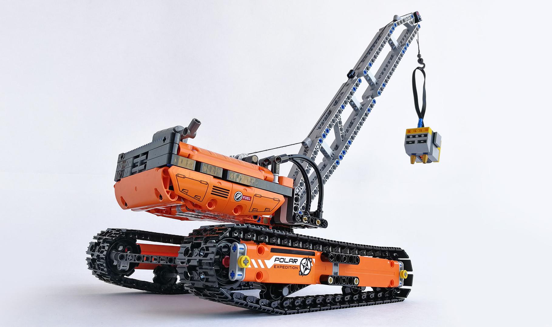 LEGO MOC Crawler Crane 42038 CModel by BusterHaus Rebrickable