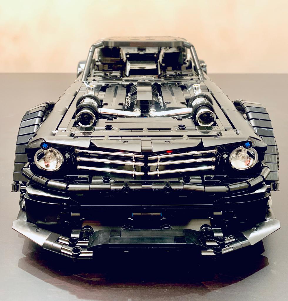 LEGO MOC Ford Mustang Hoonicorn V2 by Loxlego | Rebrickable - Build ...