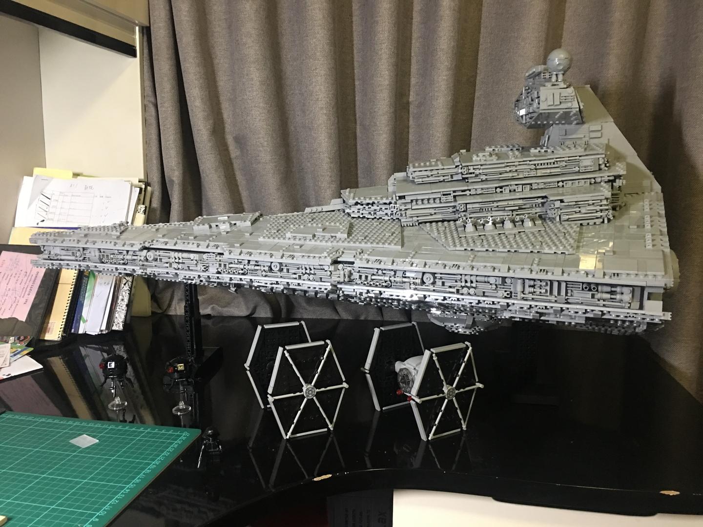 LEGO MOC Moderately Sized ISD with Full Interior by raskolnikov Rebrickable Build with LEGO