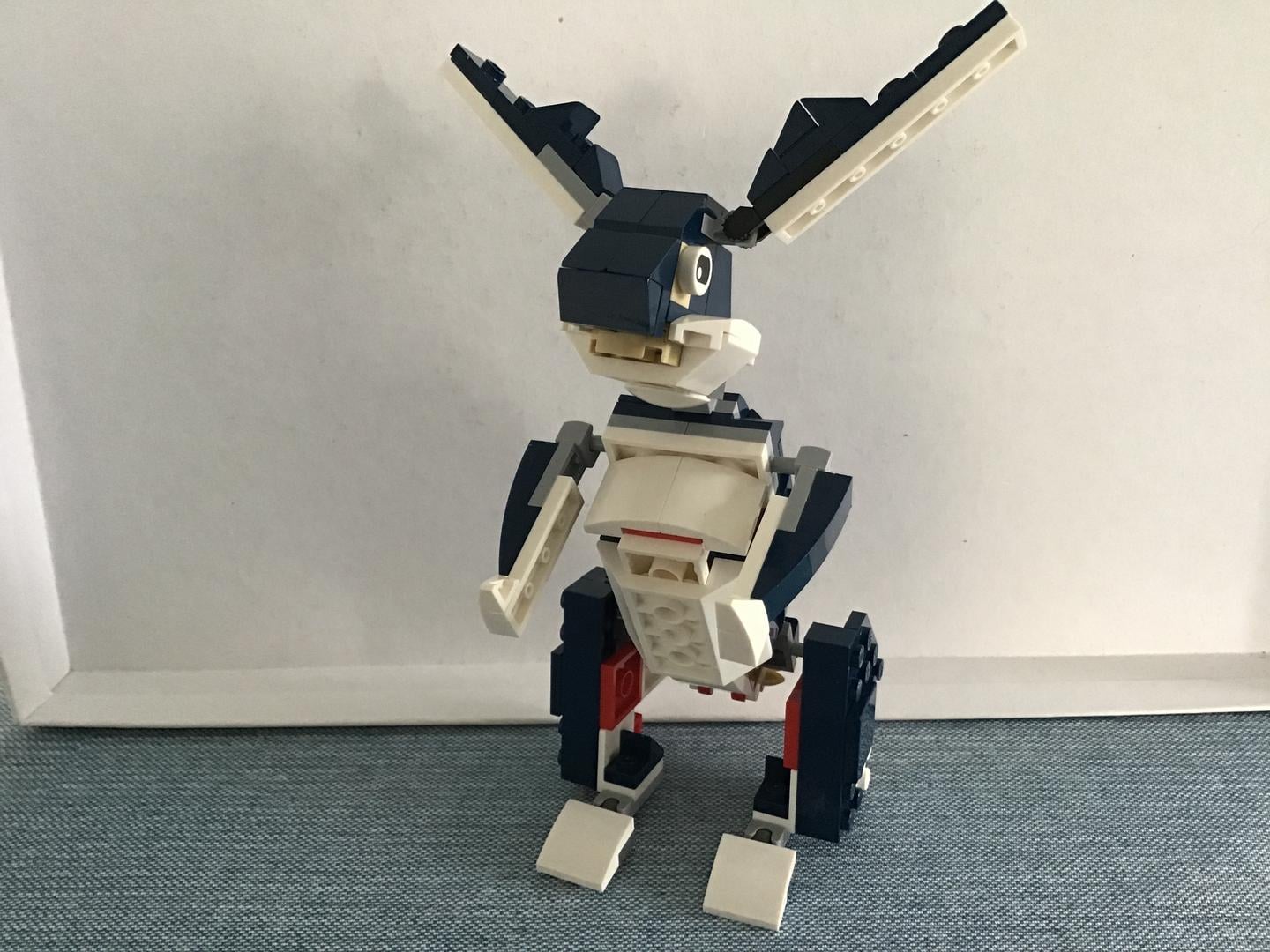 LEGO MOC Blue Rabbit - 31088 by kjbrick | Rebrickable - Build with LEGO