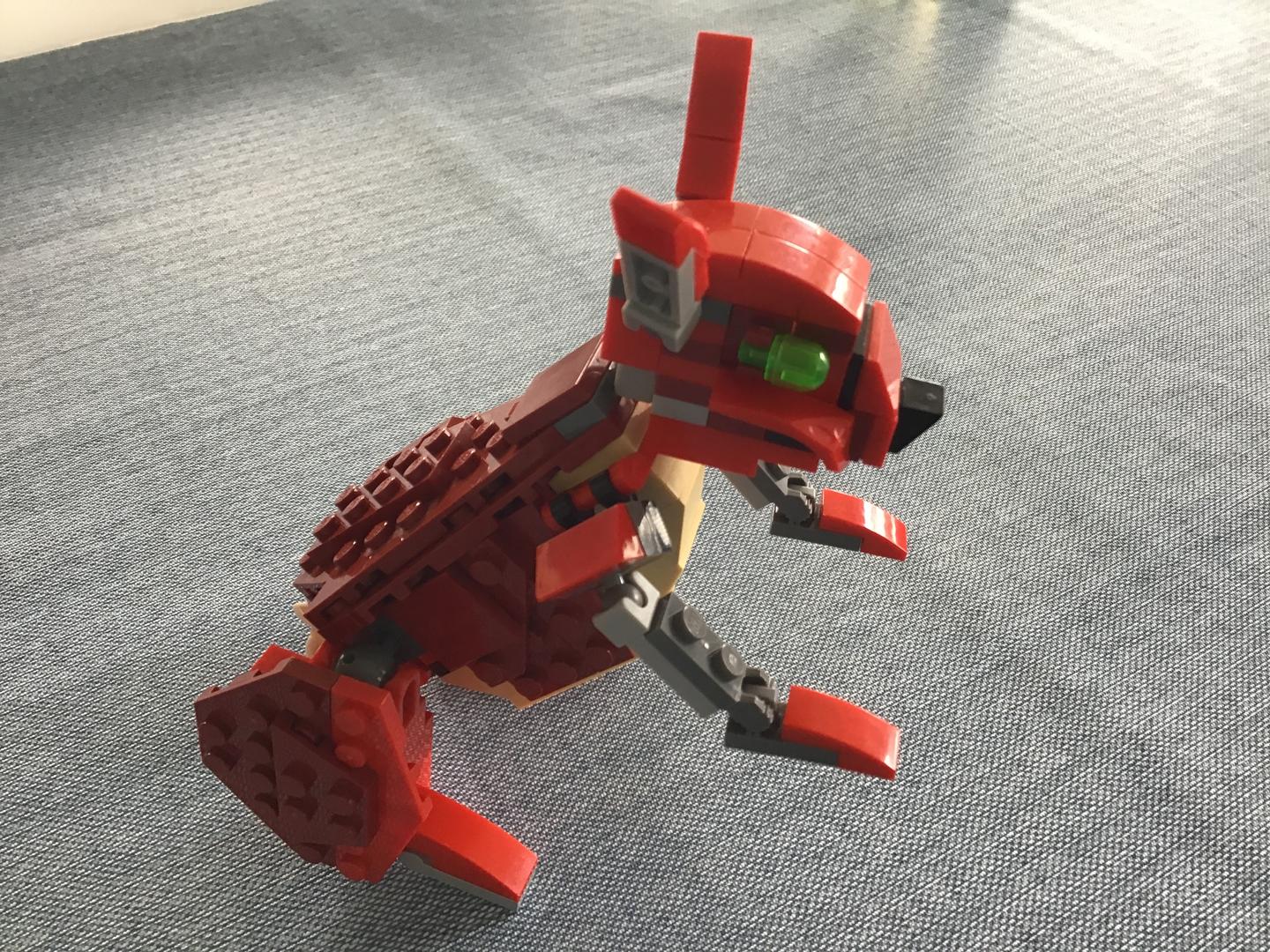LEGO MOC Red Rabbit by Ailurophelia | Rebrickable - Build with LEGO